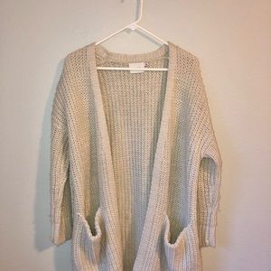 Cozy cream sweater